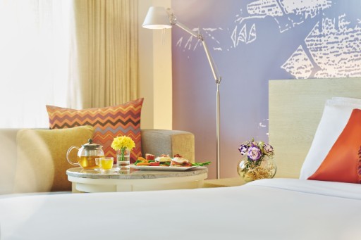 Deluxe Room Living Area View - Vivanta Kolkata EM Bypass Deluxe Room Living Area View at Vivanta Kolkata EM Bypass