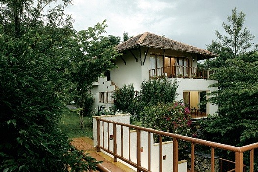 Warm and welcoming entrance at Gateway Chikmagalur, showcasing traditional hospitality and vibrant decor in Joythinagar
