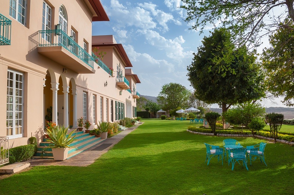 Facade View of Ramgarh Lodge, Jaipur - IHCL SeleQtions