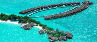 Luxury Resort Aerial View - Taj Exotica Resort & Spa Maldives Luxury Resort in Maldives Aerial View - Taj Exotica Resort & Spa Maldives