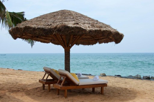 Sunbed at Beaches in Kerala at Taj Green Cove Resort & Spa, Kovalam