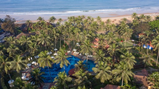 Aerial View of Luxury Resort in Goa - Taj Holiday Village Resort & Spa, Goa Aerial View of Luxury Resort in Goa at Taj Holiday Village Resort & Spa, Goa