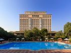 Luxury 5 Star Hotel in Delhi - The Taj Mahal Hotel Exterior View with Luxury Pool at Taj Mahal, New Delhi