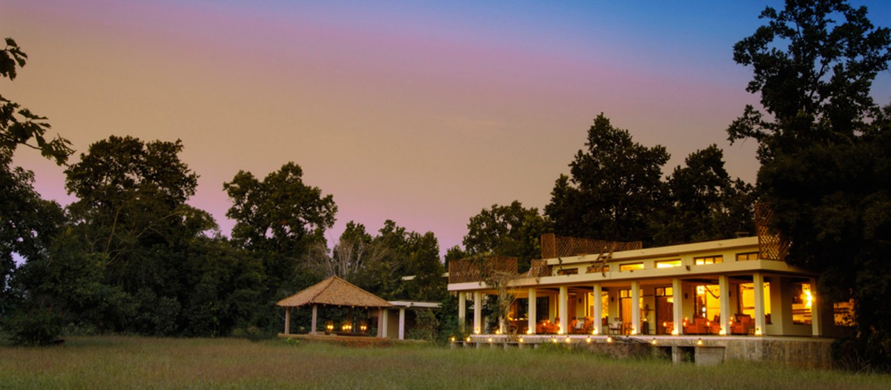 Exterior Kutiyas Jungle Suites at Mahua Kothi,a Taj Safari Lodge