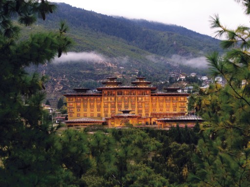 Dawn - Taj Tashi, Bhutan Dawn at Taj Tashi, Bhutan