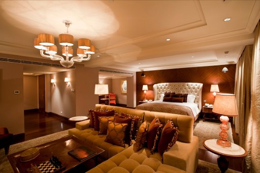 Tata Suite Master Bedroom - Taj Palace, New Delhi alternate text for image