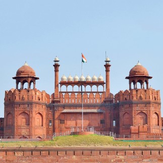 The Red Fort in New Delhi The Red Fort in New Delhi