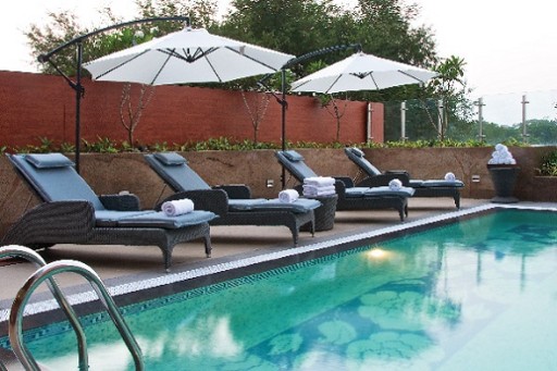 Relax at Swimming Pool - Vivanta Hyderabad, Begumpet Relax at Swimming Pool - Vivanta Hyderabad, Begumpet
