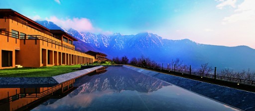 Facade view of Vivanta Dal View, Srinagar
