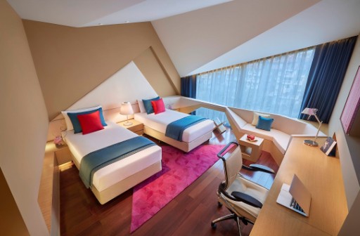 Luxury Twin Bed Superior Room at Vivanta New Delhi Dwarka