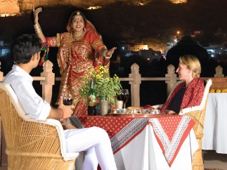Baajot and Bonfire Serenade - Taj Hari Mahal, Jodhpur Baajot and Bonfire Serenade at Taj Hari Mahal, Jodhpur