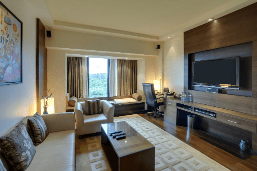 Presidential Nirvana Suite in Panaji with Stylish Living Area - Vivanta Goa, Panaji Presidential Nirvana Suite in Panaji with Stylish Living Area - Vivanta Goa, Panaji