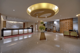Lobby at Vivanta Goa, Panaji Lobby at Vivanta Goa, Panaji