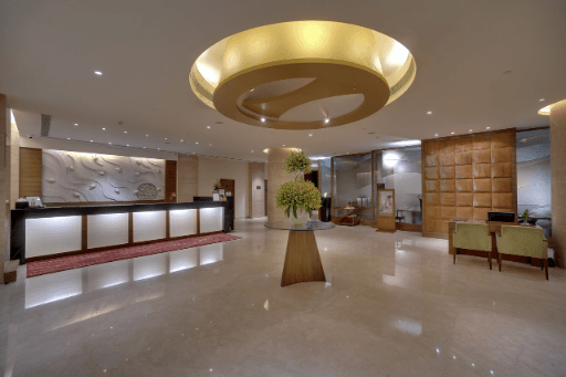 Lobby at Vivanta Goa, Panaji Lobby at Vivanta Goa, Panaji