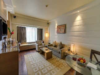 Allure Suite Living Room at Vivanta Goa, Panaji