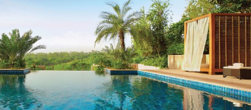 Luxury Swimming Area at Vivanta Surajkund, NCR