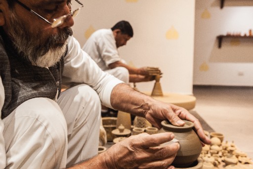 Pottery Activity in Delhi NCR at Vivanta Surajkund, NCR