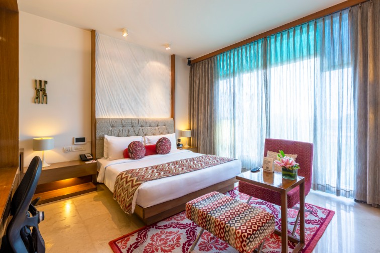 Deluxe Hotel Room at Vivanta Bengaluru, Whitefield