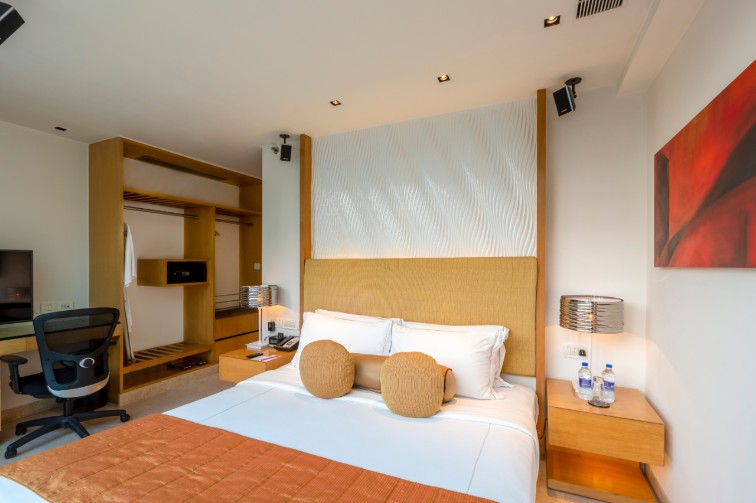 Bedroom at Loft Suite at Vivanta Bengaluru, Whitefield