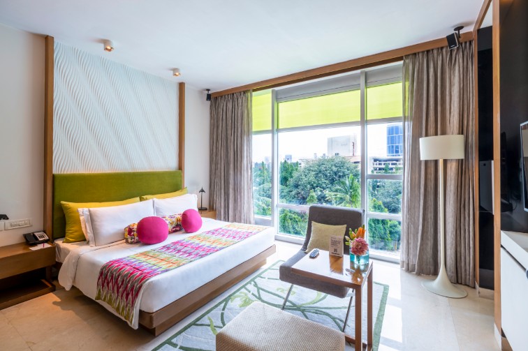 Premium Room Bedroom at Vivanta Bengaluru, Whitefield