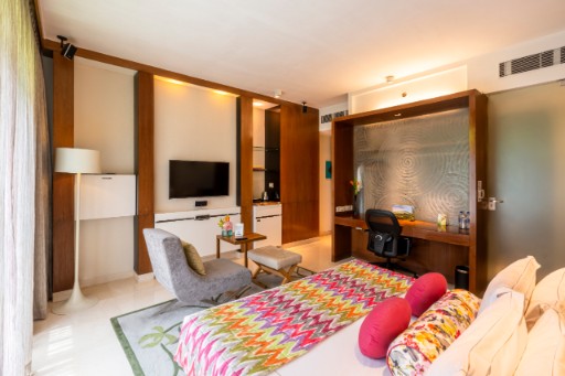 Premium Room Living Area at Vivanta Bengaluru, Whitefield