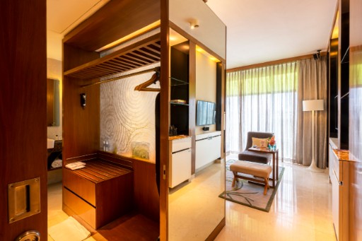 Premium Room Living Space at Vivanta Bengaluru, Whitefield