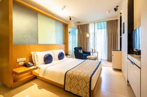 Superior Room Bedroom at Vivanta Bengaluru, Whitefield
