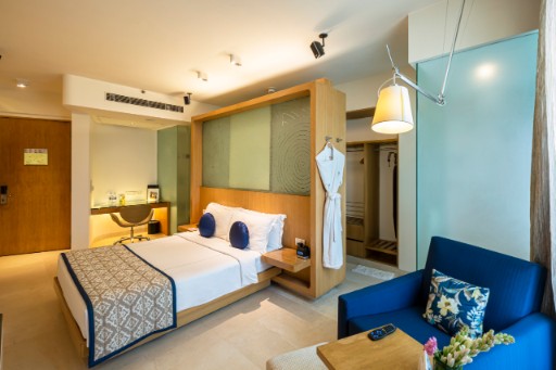 Superior Room's Bedroom at Vivanta Bengaluru, Whitefield