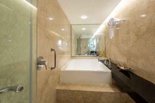 Bathroom at Vivanta Suite at Vivanta Bengaluru, Whitefield