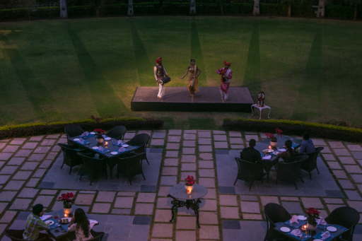 Faà §ade view of Barbeque at Vivanta Aurangabad, Maharashtra