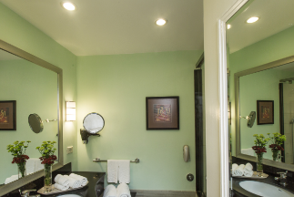 Premium Room Bathroom at Vivanta Aurangabad, Maharashtra Premium Room Bathroom at Vivanta Aurangabad, Maharashtra