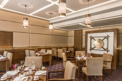 The Tea House Restaurant at Vivanta Aurangabad, Maharashtra