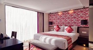 Luxury Deluxe Bedroom at Vivanta Kathmandu
