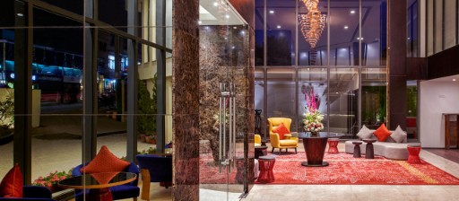 Luxury Lobby at Vivanta Kathmandu