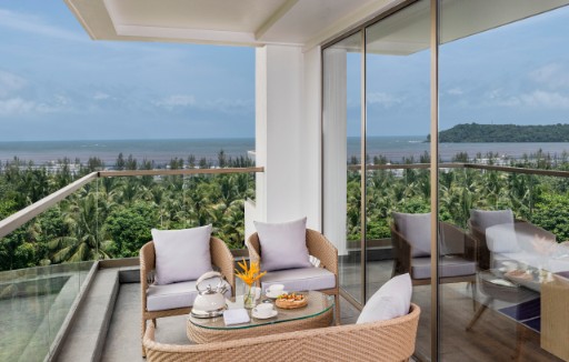 Vivanta Goa Miramar Executive Room Balcony with Sea View​